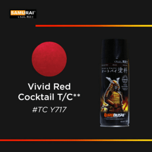 Vivid Red Cocktail T/C TC Y717** (1 Dus)